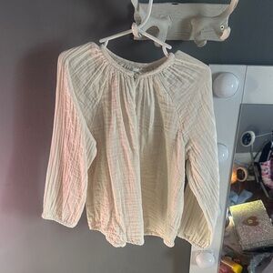 Zara Kids Cream Blouse